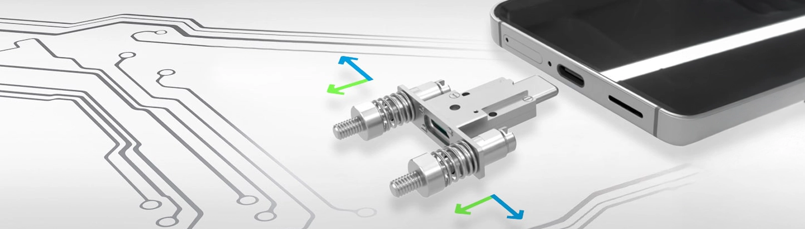 Floats: How to compensate for positioning errors in connector testing
