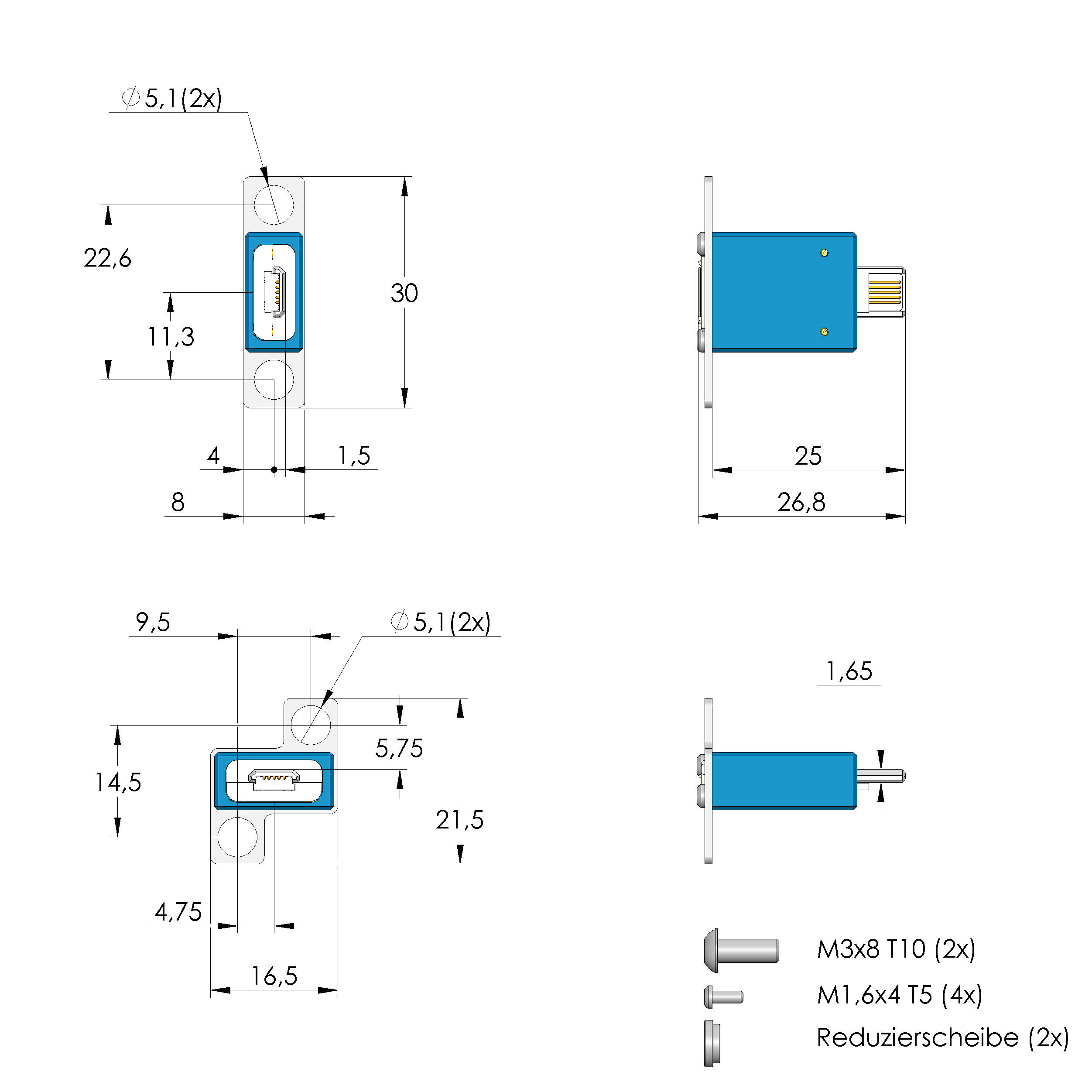 PS-USB2.0MicroB-M-005-G5-B-01