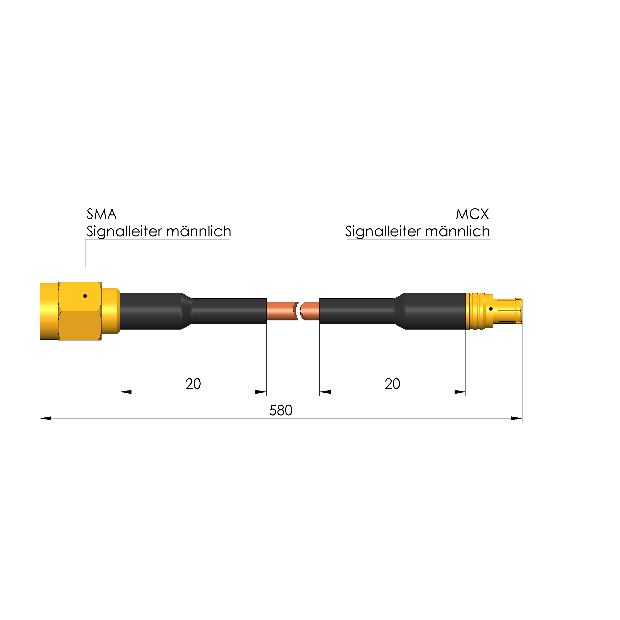 SE-RG316-50MCXMG058SMAMG