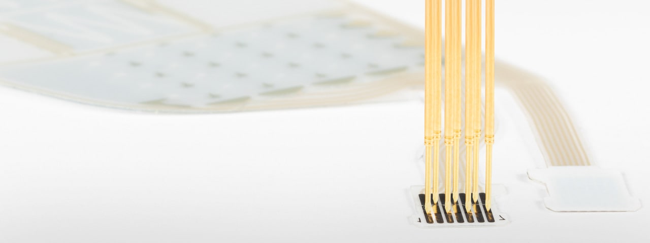 Testing flexible printed circuit boards