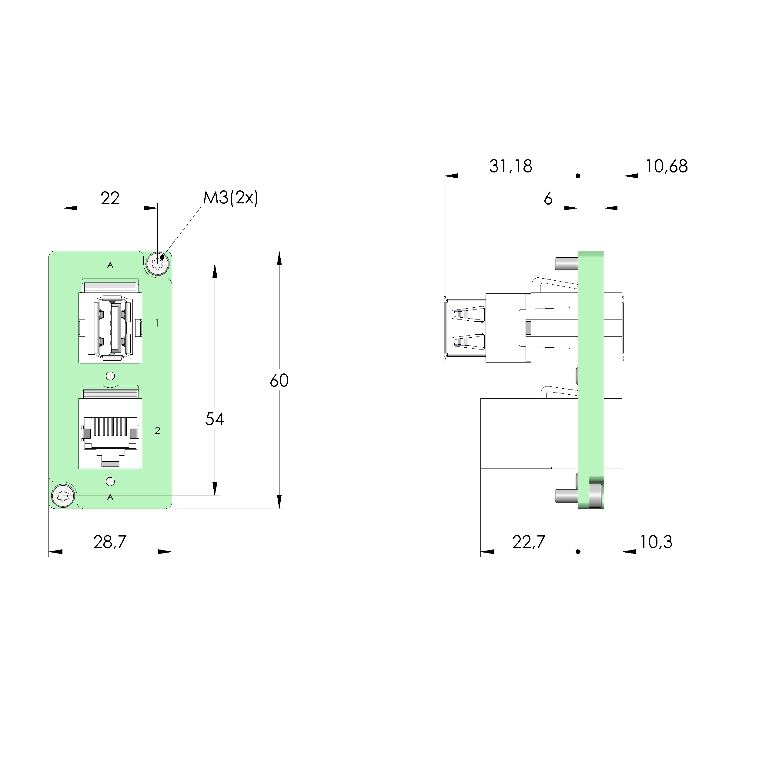 SB-P-SO-002-USB-RJ45
