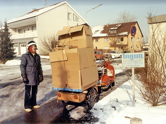 Arrivée des marchandises en flux tendus