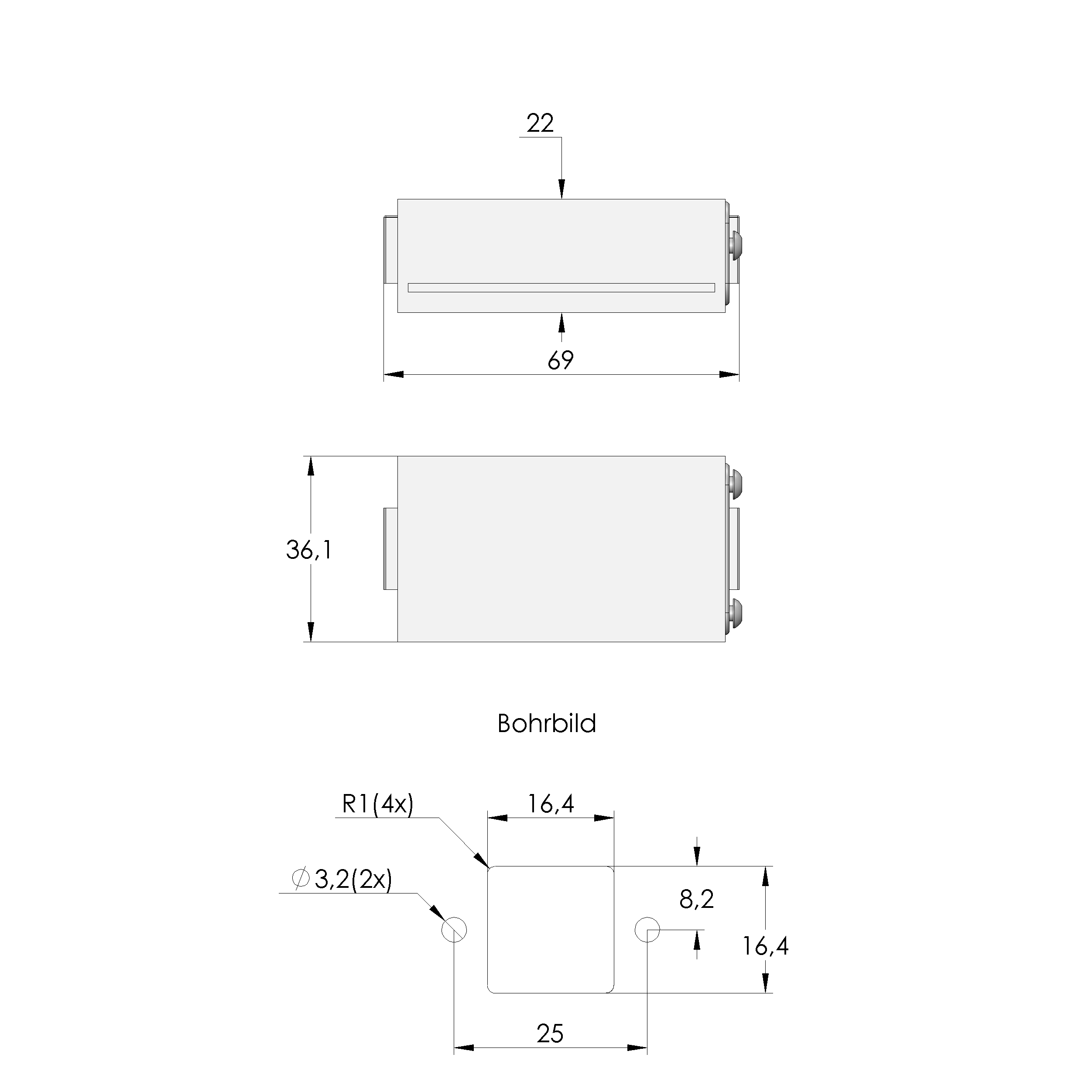 HF-U-RJ45-LAN1000-F-F-SF