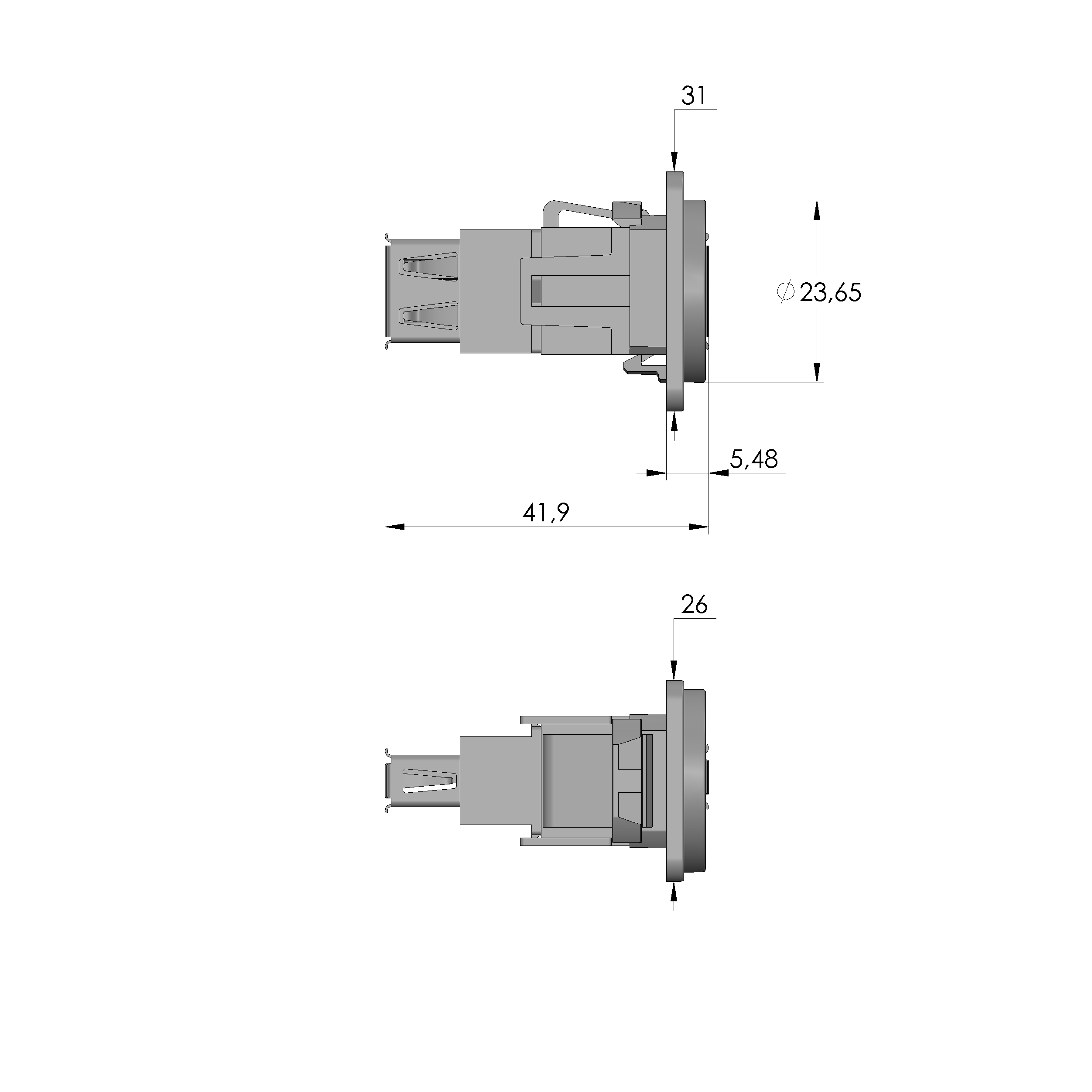 STV-USB2.0A-F-EB-SR