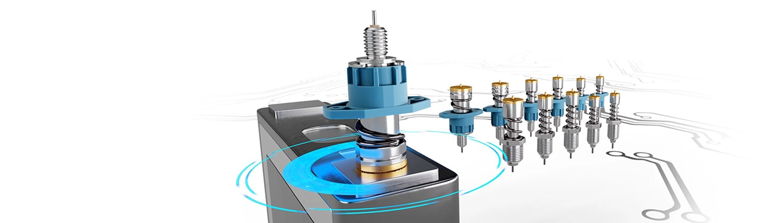 INGUN BCP series: Efficient high-current contacting for battery cells