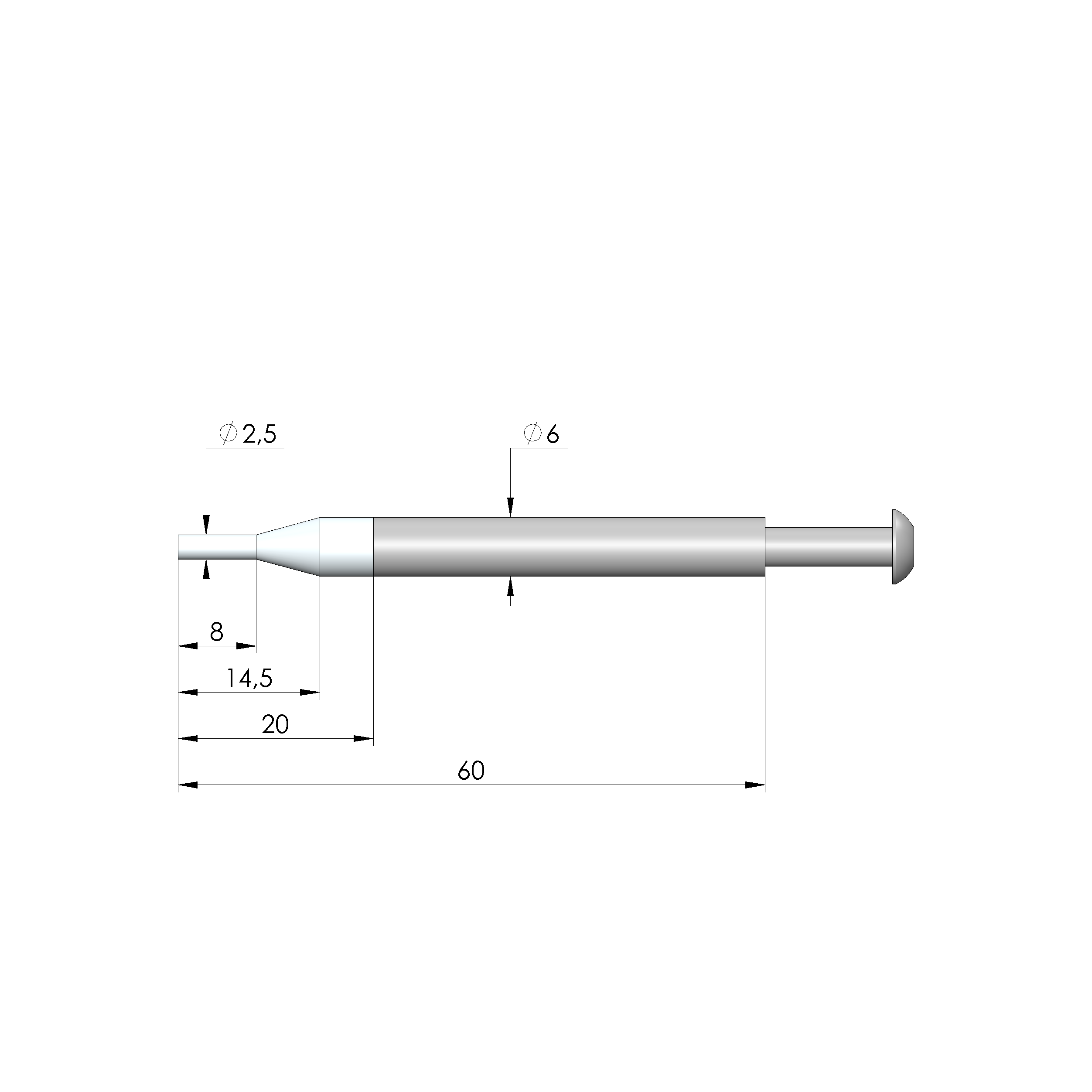 NHS-ST-60,0-2,5-POM-AL
